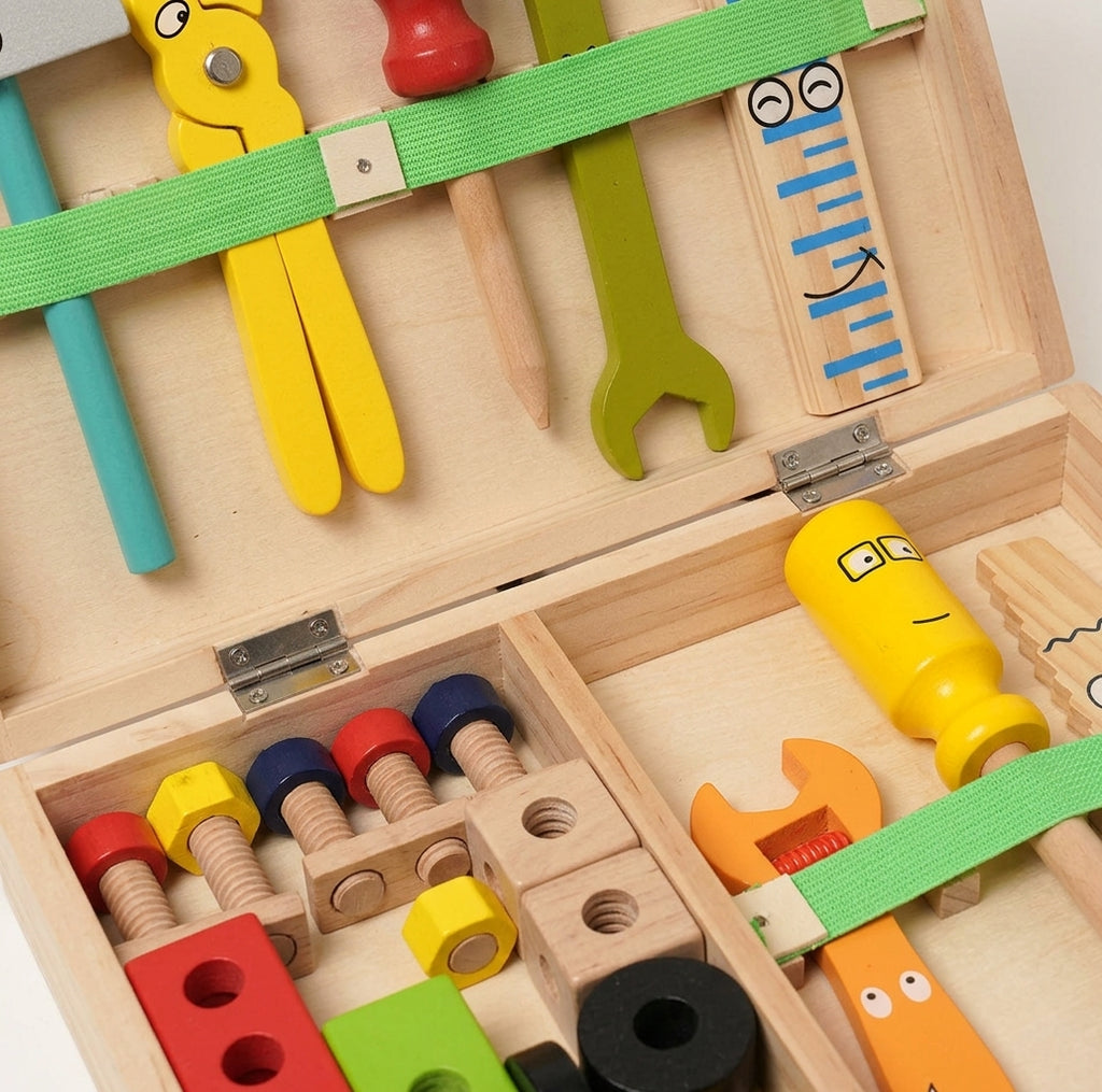 Montessori Wooden ToolBox
