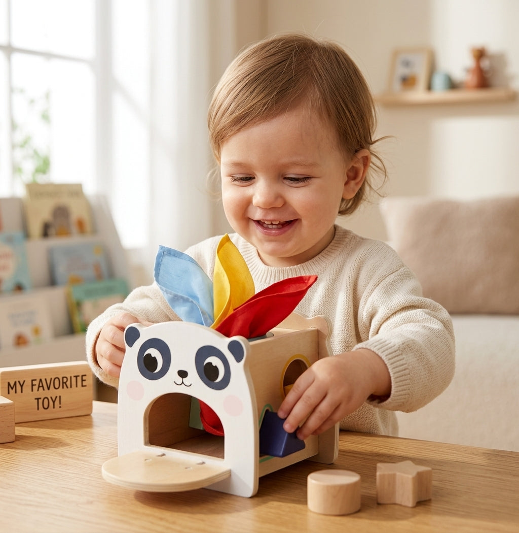 Montessori Baby Tissue Box