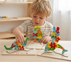 Montessori Wooden Puzzles (4 Pack)