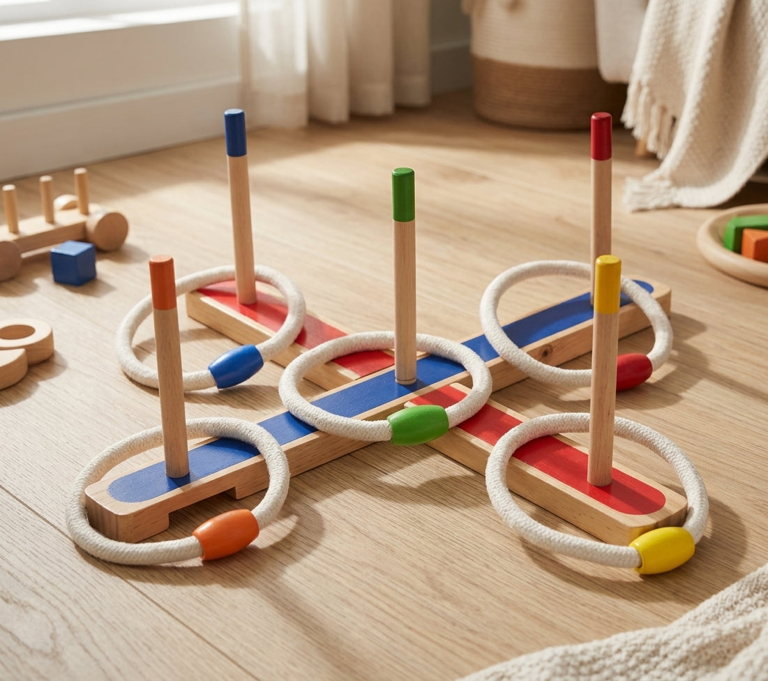 Montessori Ring Toss Challenge