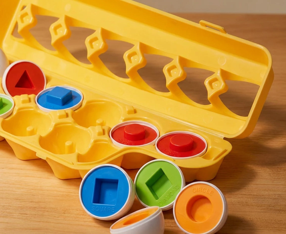 Montessori Geometric Eggs