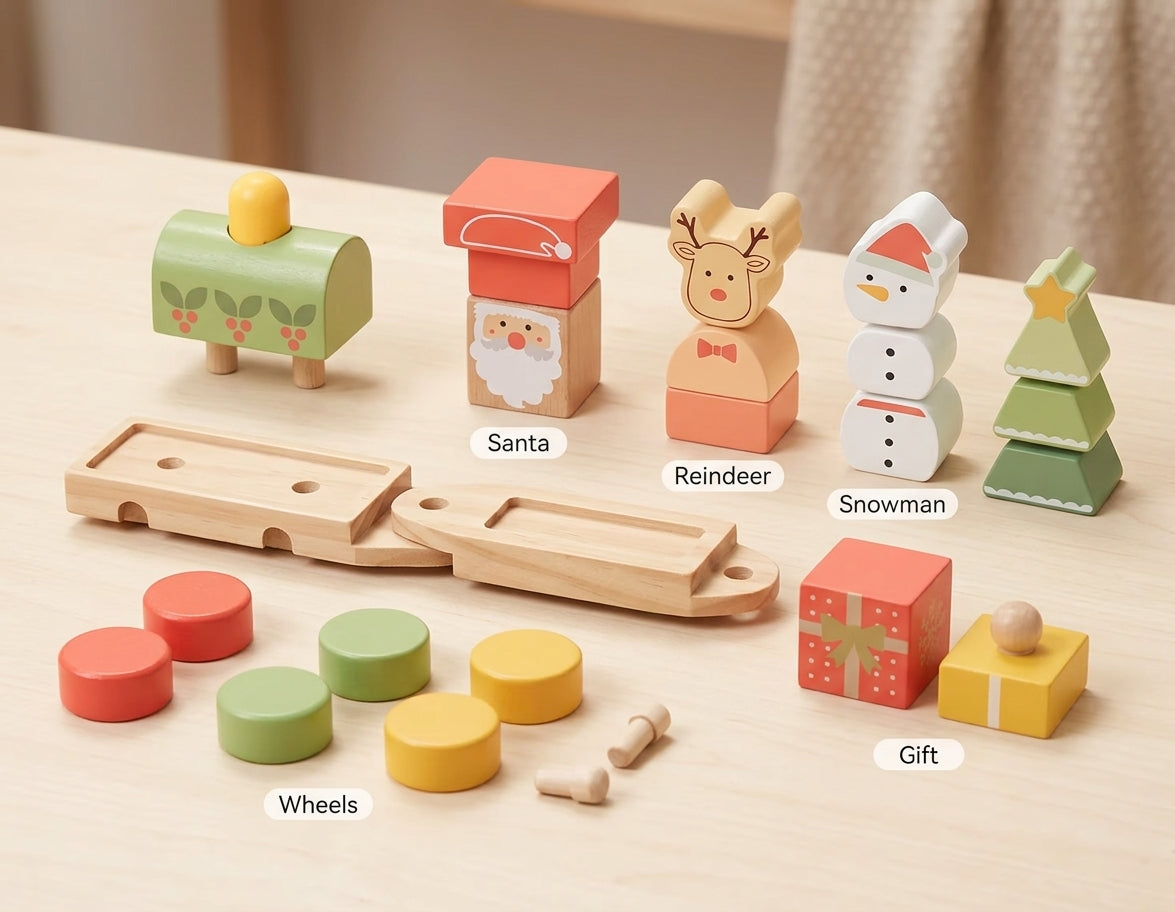 Montessori Xmas Brain Train