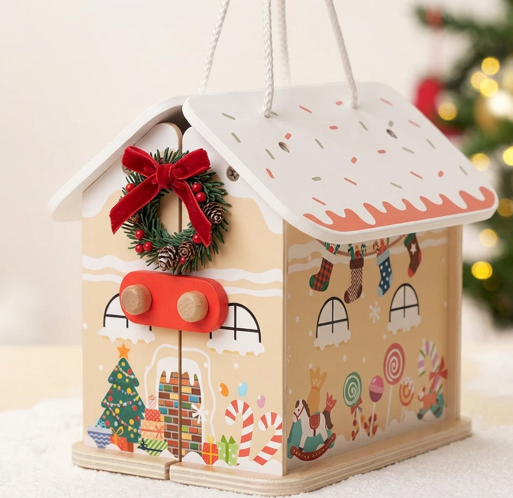 Montessori Xmas Dollhouse