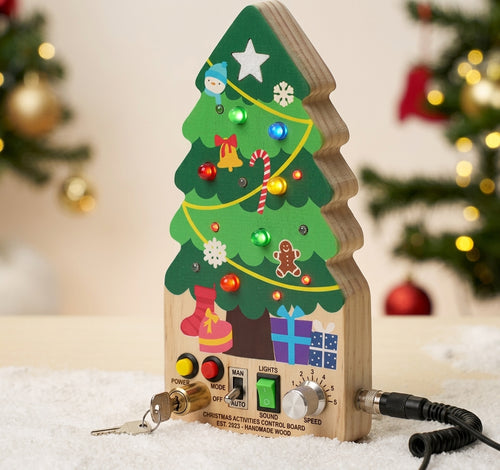 Montessori Christmas Switch Board