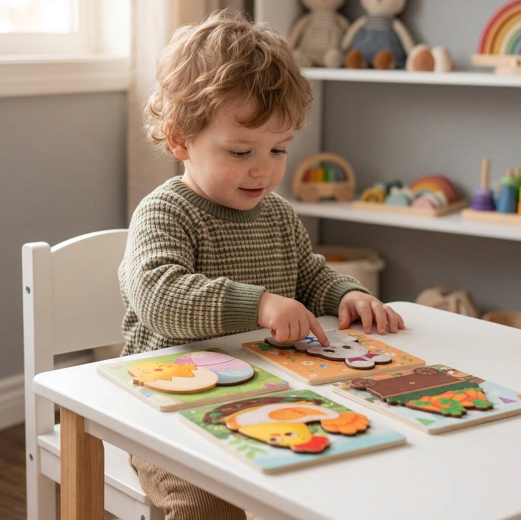 Montessori Easter Puzzles (4 Pack)