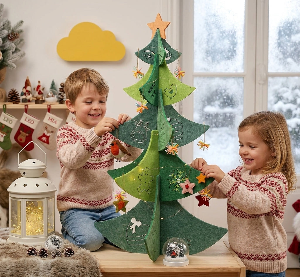 Montessori DIY Christmas Tree