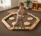 Montessori Balance Beams & Stones
