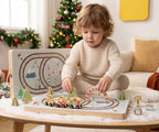 Montessori Christmas Railway