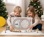 Montessori Christmas Railway