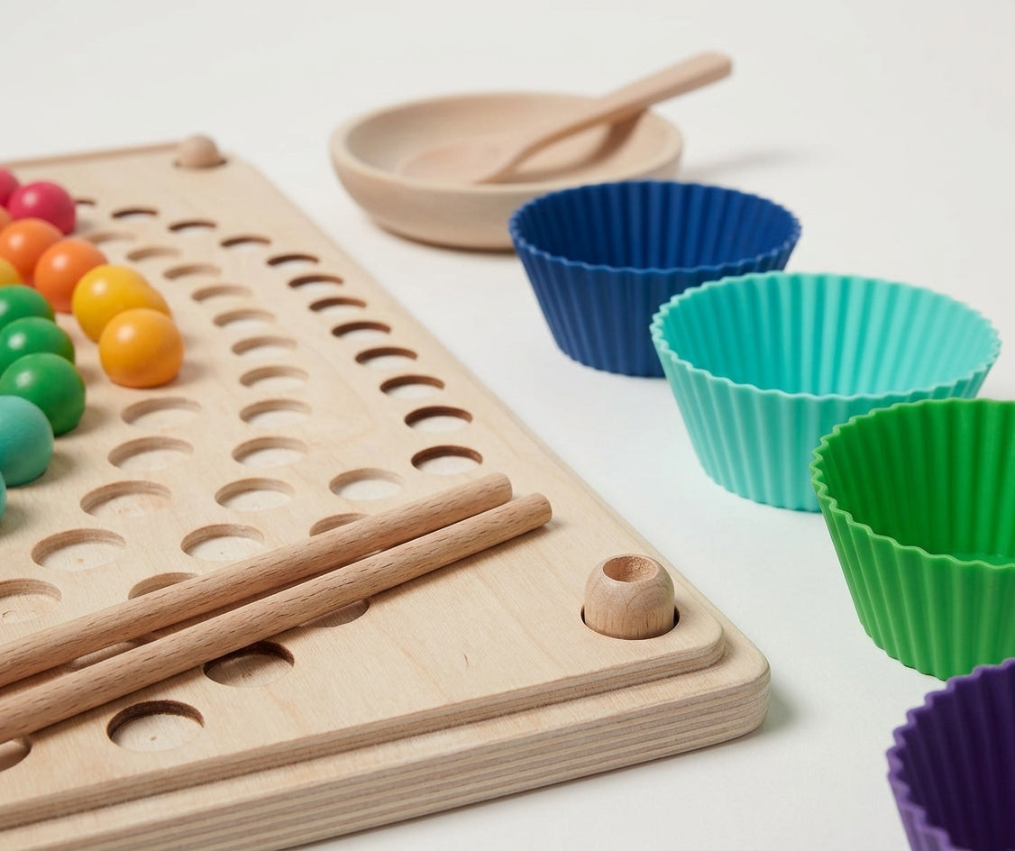 Montessori Rainbow Beads
