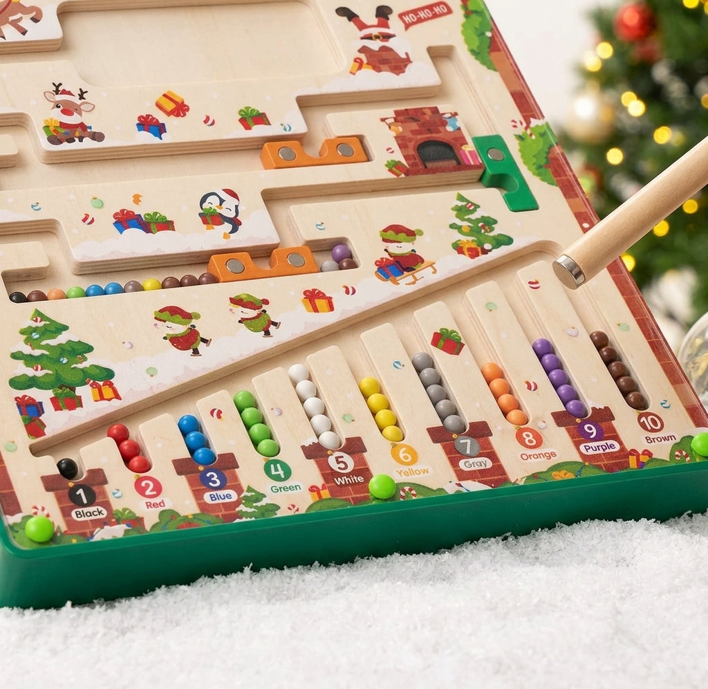 Montessori Christmas Maze