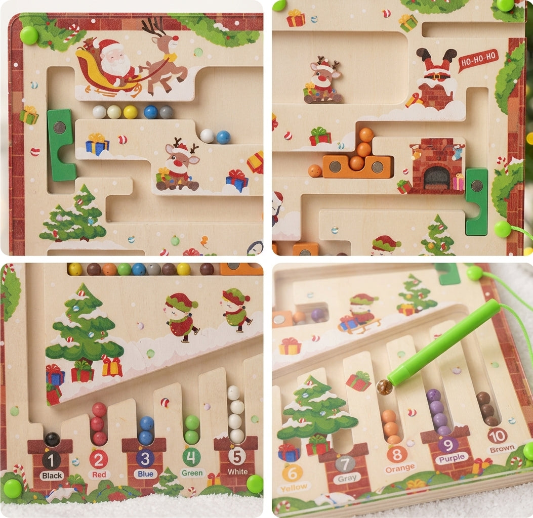 Montessori Christmas Maze