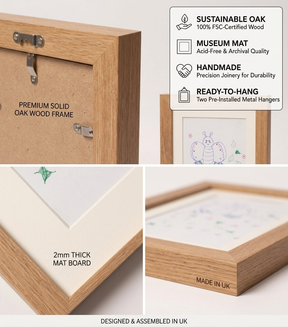 Montessori Keepsake Frame