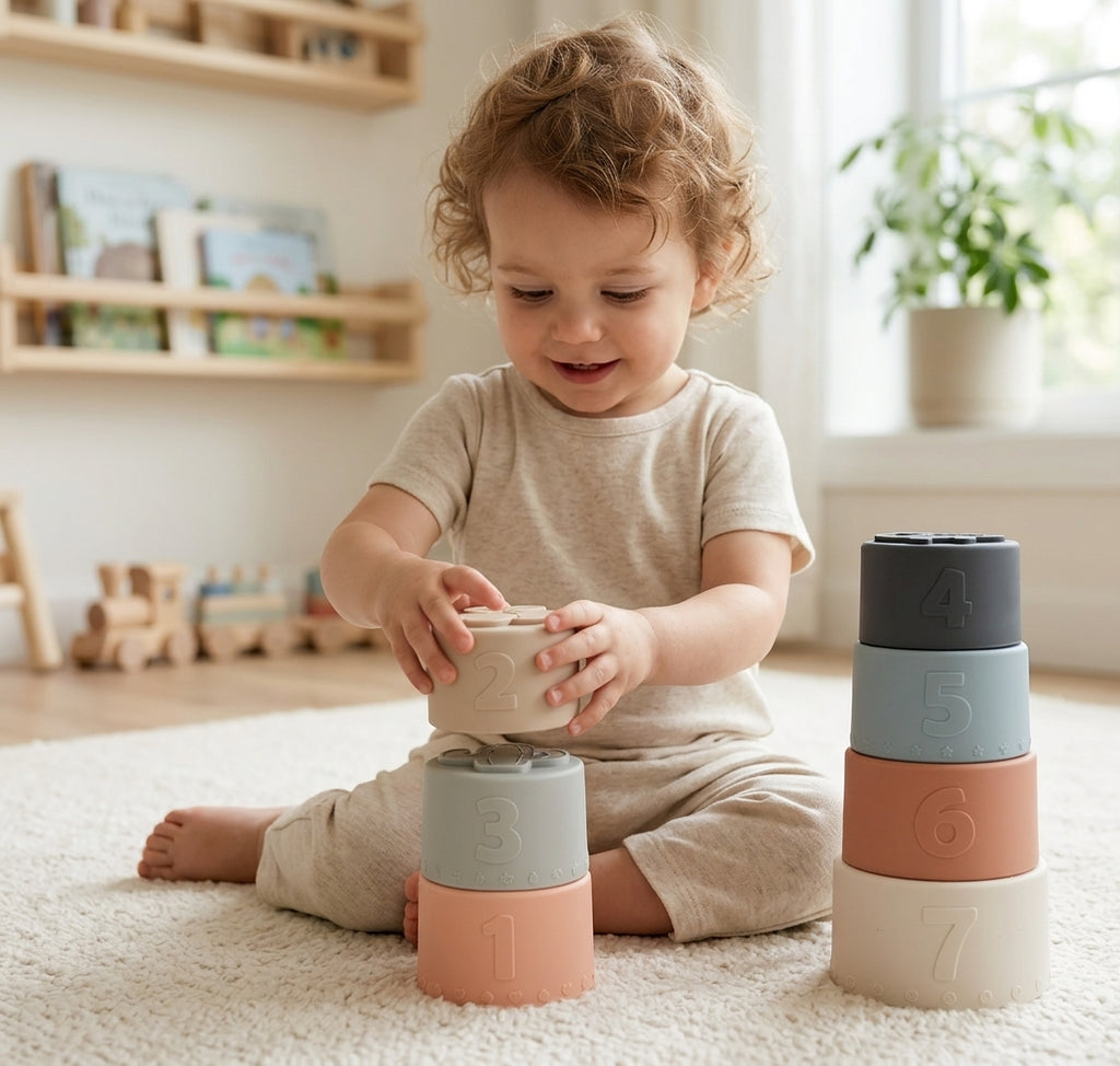 Montessori Baby Stacking Cups