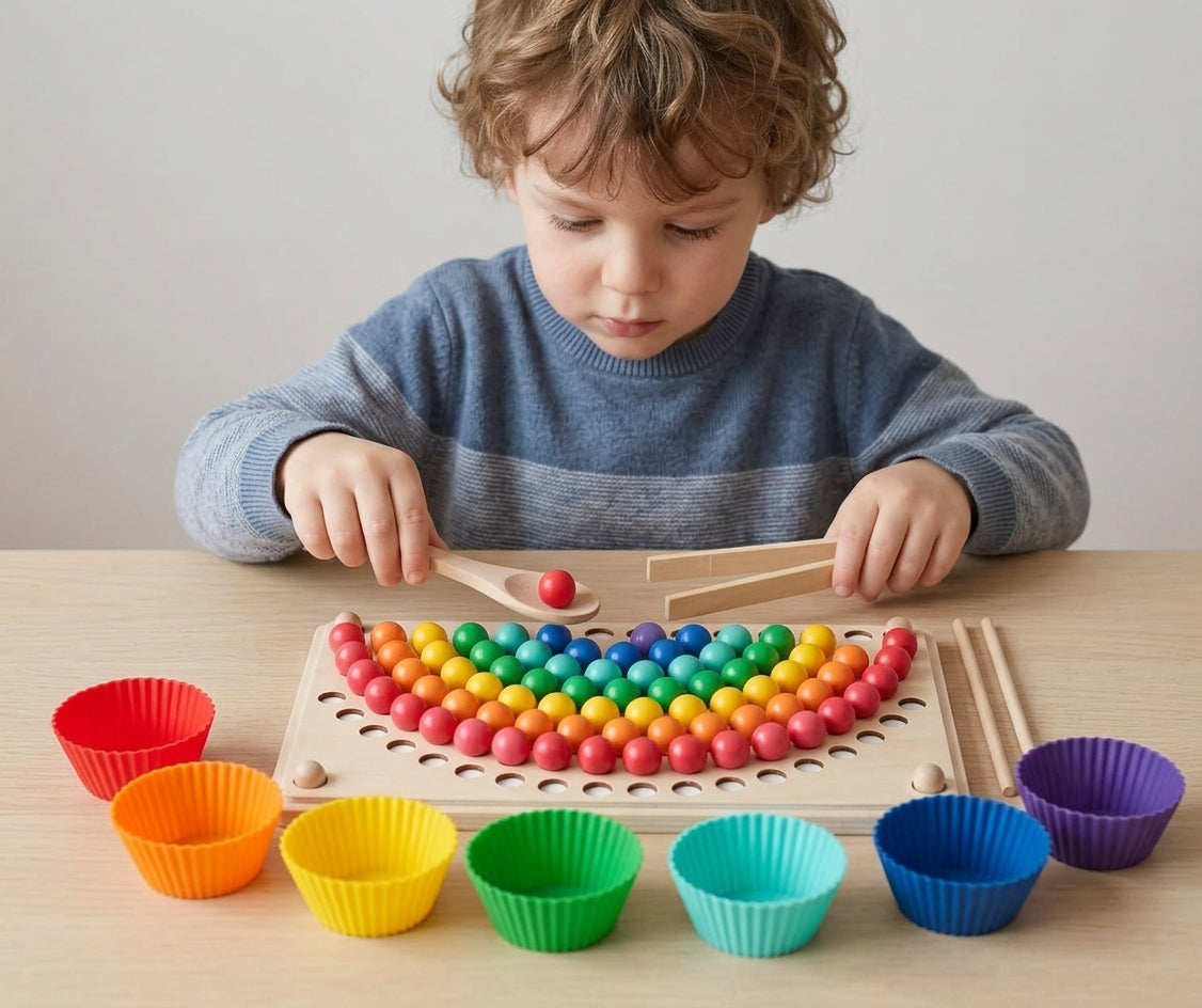 Montessori Rainbow Beads