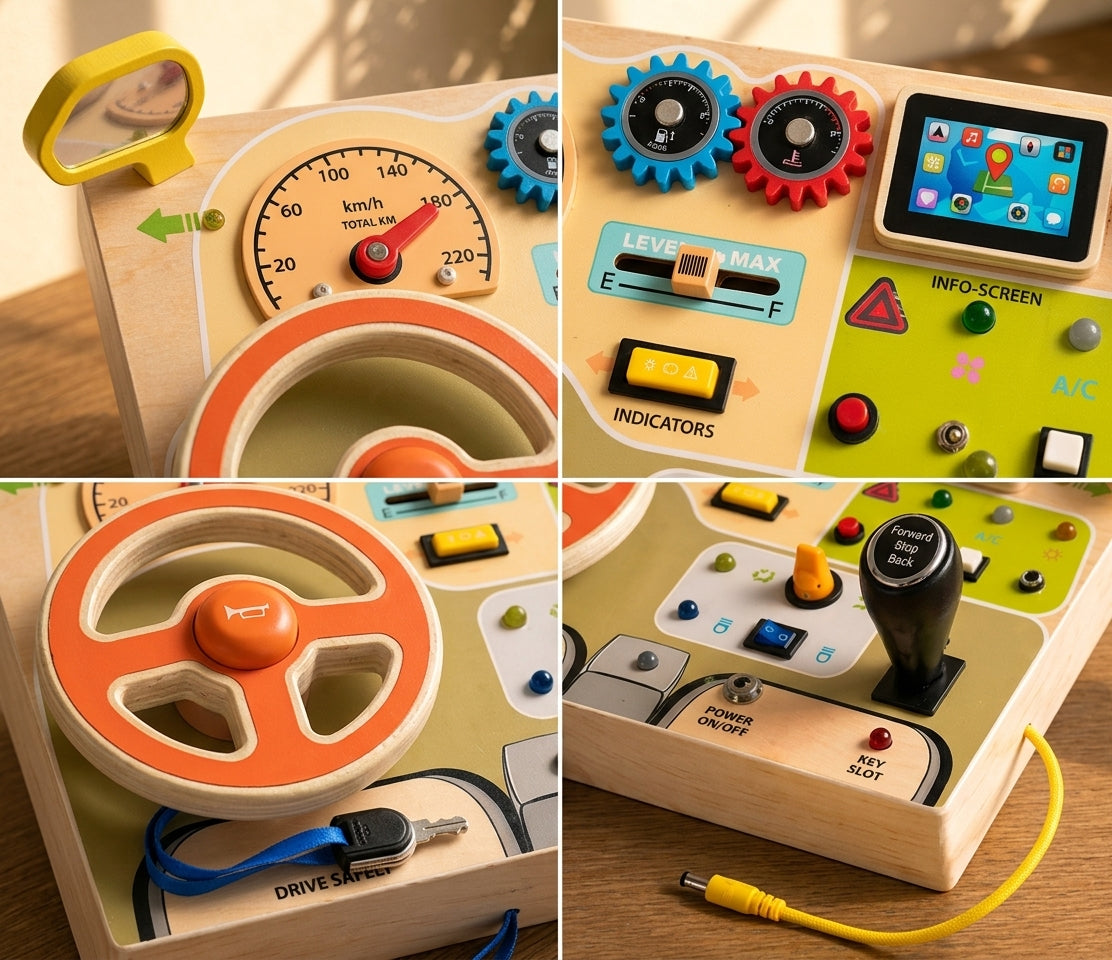 Montessori Busy Dashboard