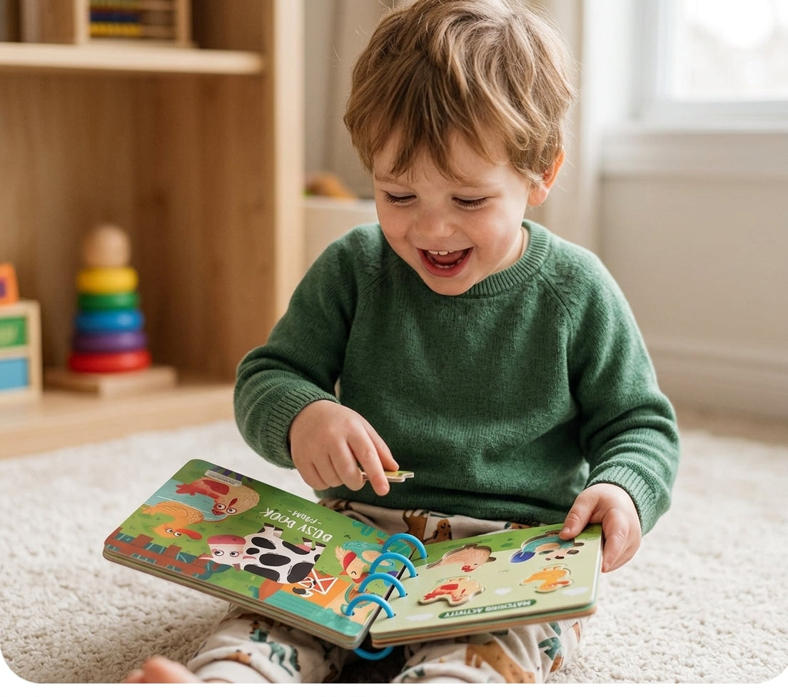 Montessori Sticker Busy Book