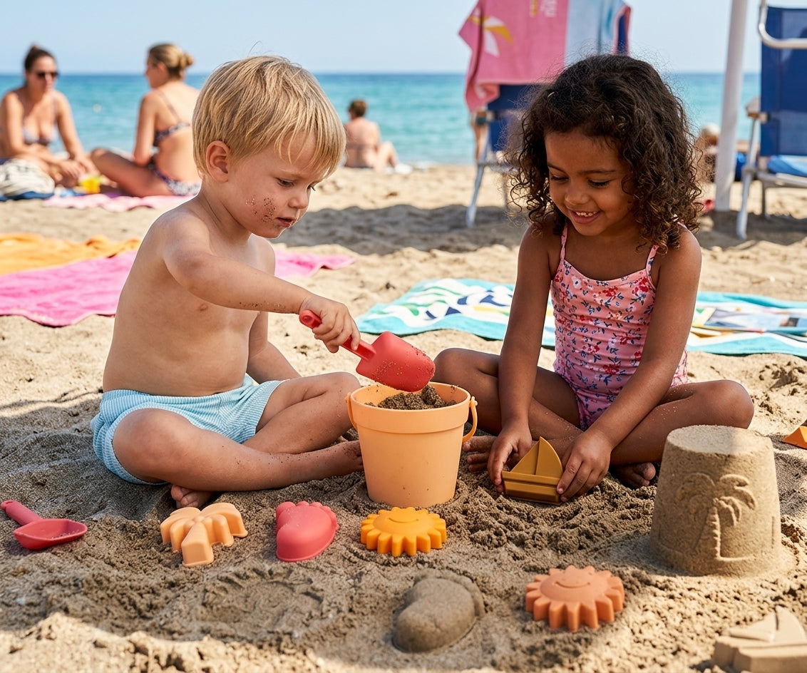 Montessori Silicone Beach Set