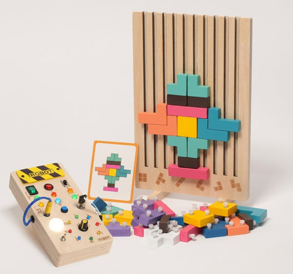 Montessori Brain Blocks Bundle