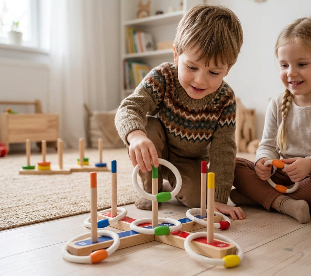 Montessori Ring Toss Challenge