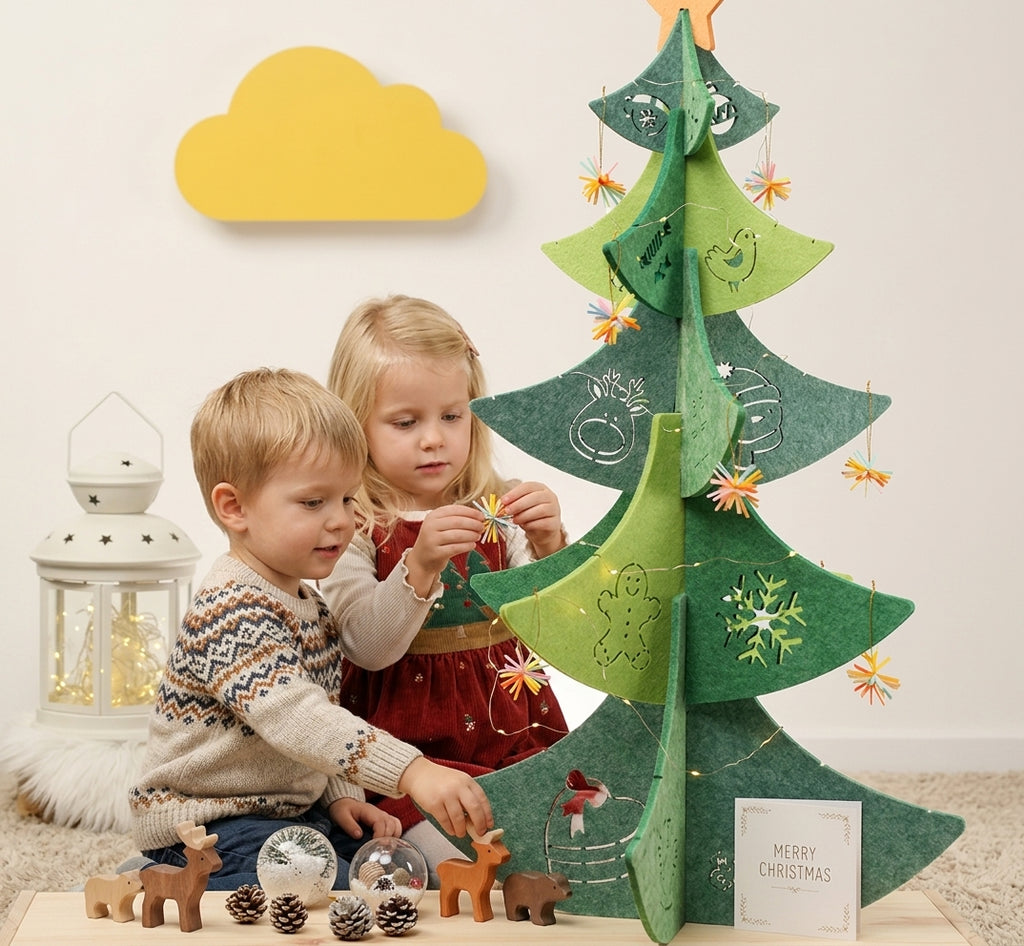 Montessori DIY Christmas Tree